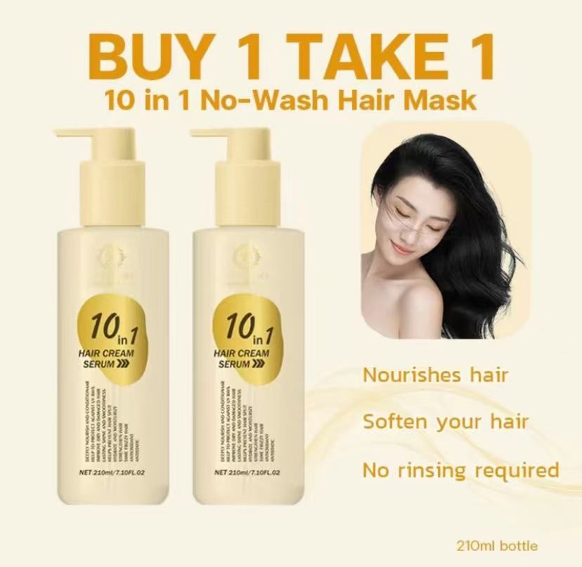 Freeshipping【BUY 1 TAKE 1】AFAJ 10 in 1 Hair Serum 210ml Leave-in Hair Mask Multi-Effect Nourishment and Repair, Smooth Frizz, Shiny and Smooth Suitable For Healthy or Damaged Hair Freeshipping【BUY 1 TAKE 1】AFAJ 10 in 1 Hair Serum 210ml Leave-in Hair Mask Multi-Effect Nourishment and Repair, Smooth Frizz, Shiny and Smooth Suitable For Healthy or Damaged Hair