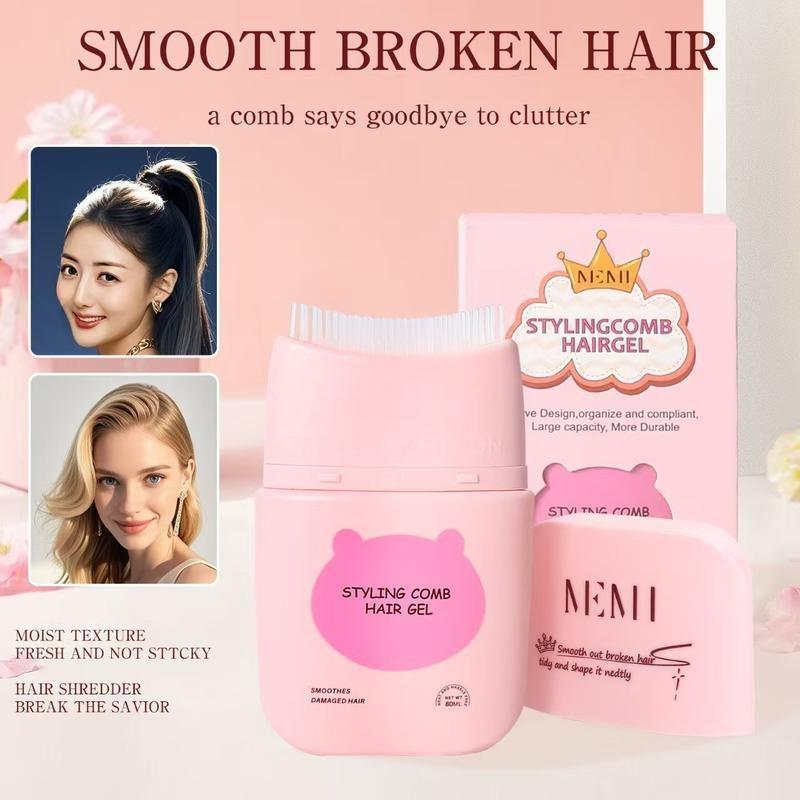 BUY 1 TAKE 2 SHAPING HAIR GEL WITH STYLING COMB- Easy to Use, Light-weight, Neatly Style Hair, Enhance and Define Hair Perfectly