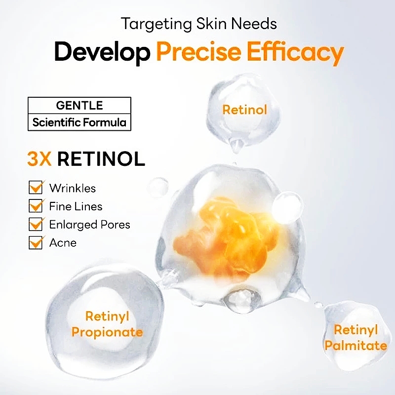 【BUY 1 TAKE 1】PAPA FEEL 3x Retinol Anti-aging Serum 20ml | Reduce Wrinkles | Fade Acne Scars