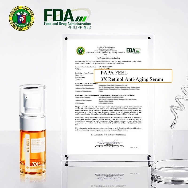 【BUY 1 TAKE 1】PAPA FEEL 3x Retinol Anti-aging Serum 20ml | Reduce Wrinkles | Fade Acne Scars