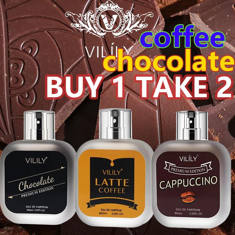BUY 1 TAKE 2 | 【COD】VILILY Chocolate Perfume-Long-Lasting Fragrance Collection,60ml BUY 1 TAKE 2 | 【COD】VILILY Chocolate Perfume-Long-Lasting Fragrance Collection,60ml
